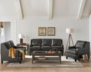 Clayton - Loveseat - Black-Washburn's Home Furnishings