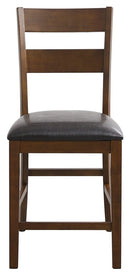 Clazidor - Brown - Counter Height Bar Stool (set Of 2)-Washburn's Home Furnishings