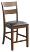 Clazidor - Brown - Counter Height Bar Stool (set Of 2)-Washburn's Home Furnishings