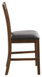 Clazidor - Brown - Counter Height Bar Stool (set Of 2)-Washburn's Home Furnishings