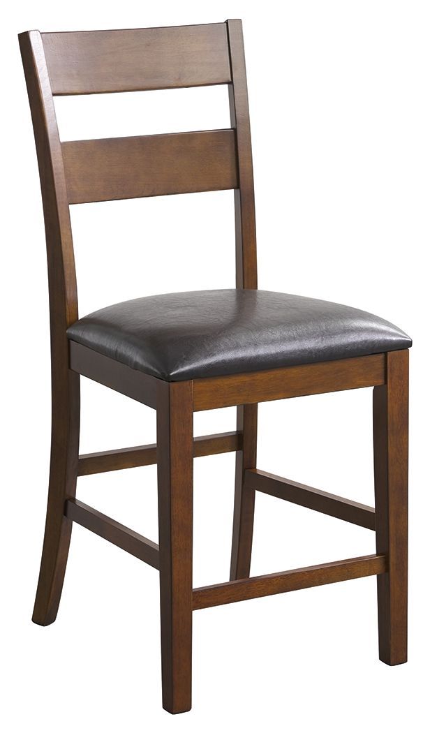 Clazidor - Brown - Counter Height Bar Stool (set Of 2)-Washburn's Home Furnishings