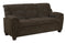 Clemintine - Upholstered Sofa With Nailhead Trim Brown-Washburn's Home Furnishings