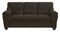 Clemintine - Upholstered Sofa With Nailhead Trim Brown-Washburn's Home Furnishings