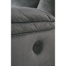 Clonmel - Charcoal - 2 Seat Reclining Power Sofa-Washburn's Home Furnishings