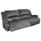 Clonmel - Charcoal - 2 Seat Reclining Sofa-Washburn's Home Furnishings