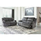 Clonmel - Charcoal - 2 Seat Reclining Sofa-Washburn's Home Furnishings