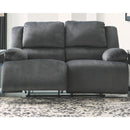 Clonmel - Charcoal - Reclining Loveseat-Washburn's Home Furnishings