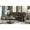 Clonmel - Chocolate - Left Arm Facing Chaise 3 Pc Sectional-Washburn's Home Furnishings