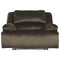 Clonmel - Chocolate - Zero Wall Power Wide Recliner-Washburn's Home Furnishings