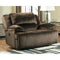 Clonmel - Chocolate - Zero Wall Power Wide Recliner-Washburn's Home Furnishings