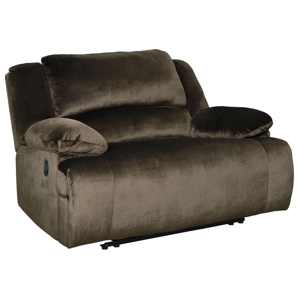 Clonmel - Chocolate - Zero Wall Wide Seat Recliner-Washburn's Home Furnishings