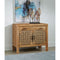 Coast to Coast 1 Drawer, 2 Woven Jute Door Cabinet in Augustine Brown-Washburn's Home Furnishings