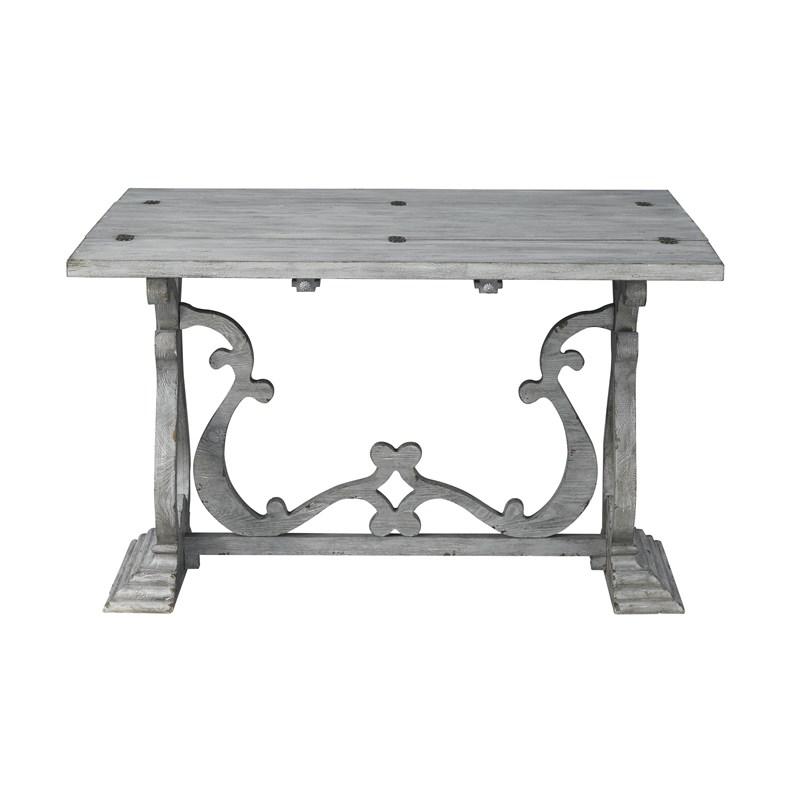 Coast to Coast Flip Top Console Table in Gramercy Weathered Grey-Washburn's Home Furnishings