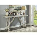 Coast to Coast Flip Top Console Table in Orchard White-Washburn's Home Furnishings