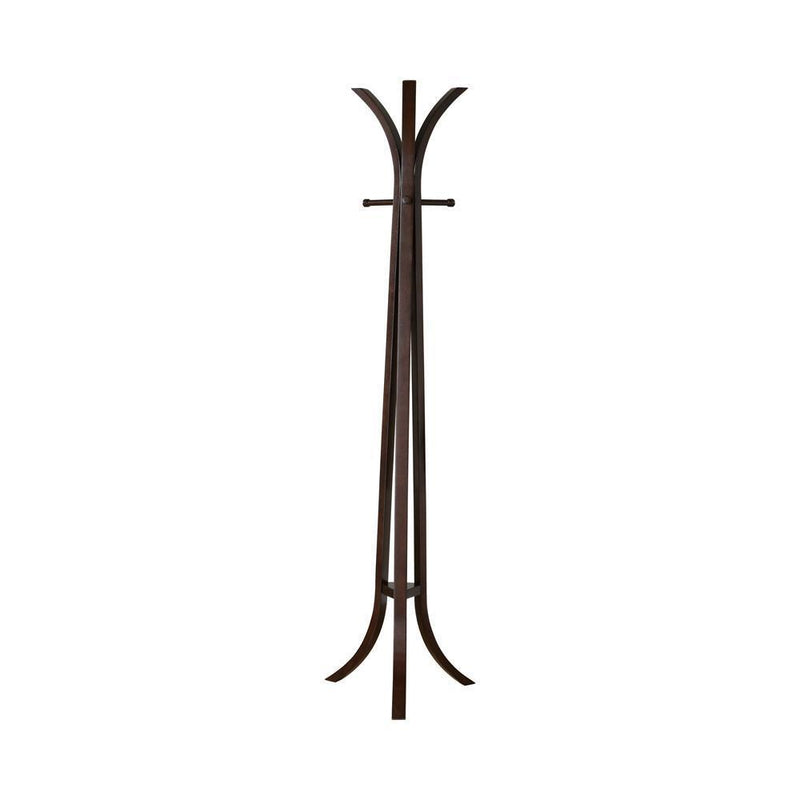 Coat Rack With 6 Hooks - Brown-Washburn's Home Furnishings