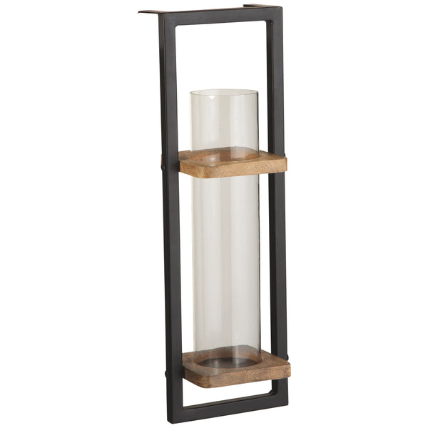 Colburn - Natural/black - Wall Sconce-Washburn's Home Furnishings