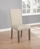 Coleman - Beige - Parson Chair-Washburn's Home Furnishings