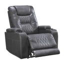 Composer - Gray - Pwr Recliner/adj Headrest-Washburn's Home Furnishings