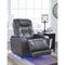 Composer - Gray - Pwr Recliner/adj Headrest-Washburn's Home Furnishings