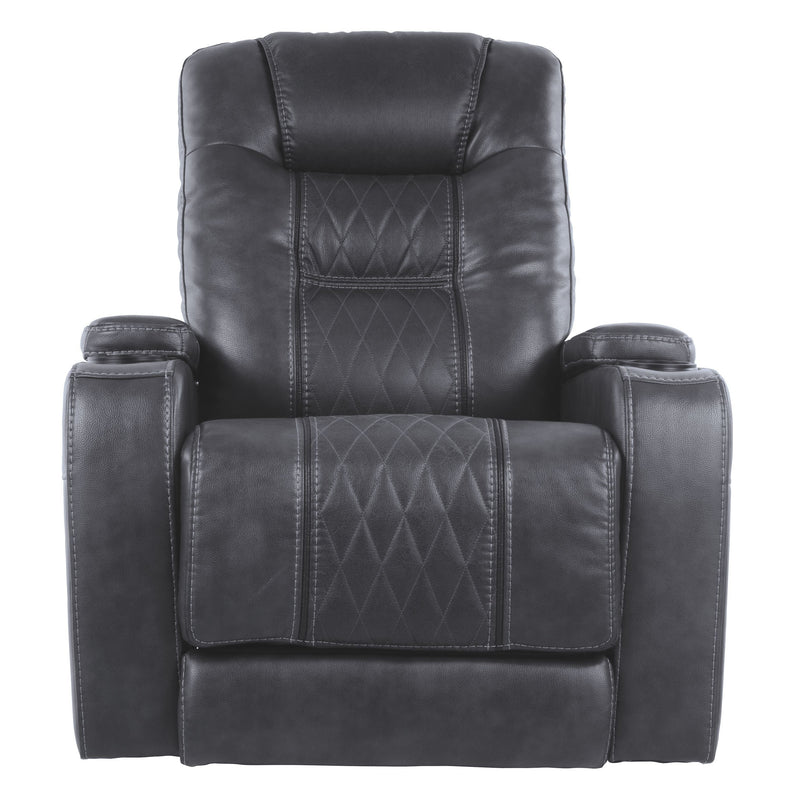 Composer - Gray - Pwr Recliner/adj Headrest-Washburn's Home Furnishings