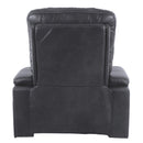 Composer - Gray - Pwr Recliner/adj Headrest-Washburn's Home Furnishings