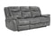 Conrad - Power Sofa With Drop-down Table - Gray-Washburn's Home Furnishings