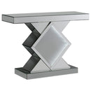 Console Table With Led Lighting - Pearl Silver-Washburn's Home Furnishings