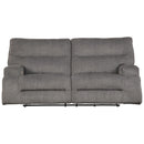 Coombs - Charcoal - 2 Seat Reclining Power Sofa-Washburn's Home Furnishings