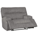 Coombs - Charcoal - Wide Seat Power Recliner-Washburn's Home Furnishings