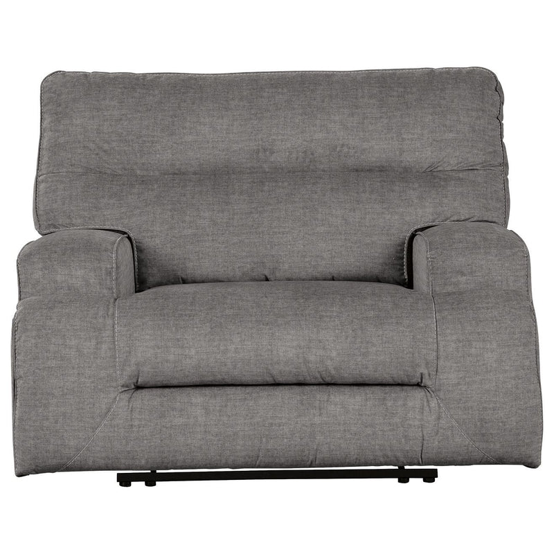 Coombs - Charcoal - Wide Seat Recliner-Washburn's Home Furnishings