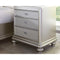 Coralayne - Silver - Three Drawer Night Stand-Washburn's Home Furnishings