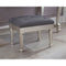 Coralayne - Silver - Upholstered Stool (1/cn)-Washburn's Home Furnishings