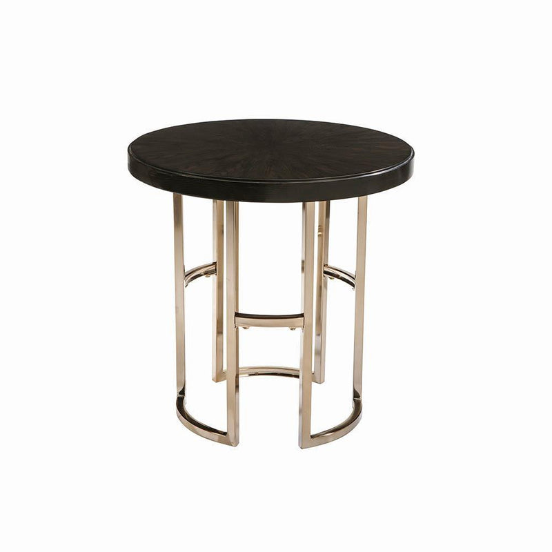 Corliss - End Table - Yellow-Washburn's Home Furnishings