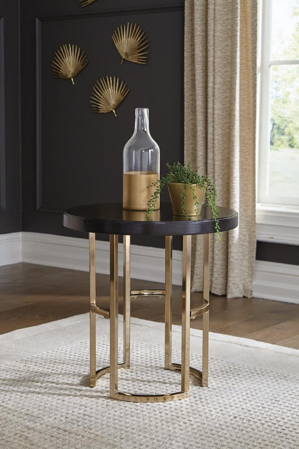 Corliss - End Table - Yellow-Washburn's Home Furnishings