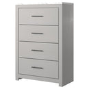 Cottonburg - Light Gray/white - Four Drawer Chest-Washburn's Home Furnishings