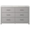 Cottonburg - Light Gray/white - Six Drawer Dresser-Washburn's Home Furnishings