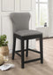 Counter Stool - Nailhead Trim - Gray-Washburn's Home Furnishings