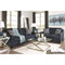 Creeal - Blue - Loveseat-Washburn's Home Furnishings