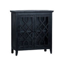 Crestview 2 Door Accent Cabinet in Black-Washburn's Home Furnishings