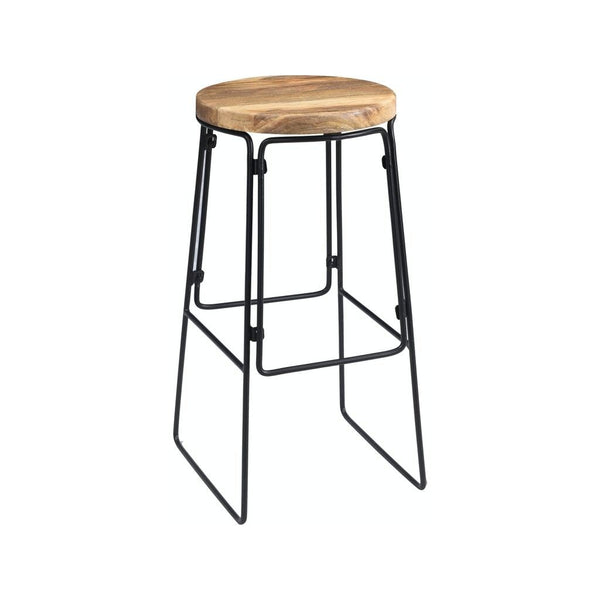 Crestview Grayson Round Barstool-Washburn's Home Furnishings