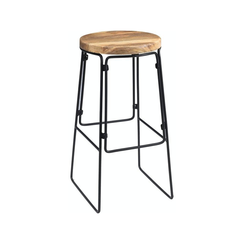 Crestview Grayson Round Barstool-Washburn's Home Furnishings