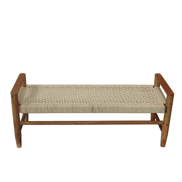 Tacoma Jute Bench-Washburn's Home Furnishings