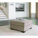 Creswell - Stone - Ottoman With Storage-Washburn's Home Furnishings