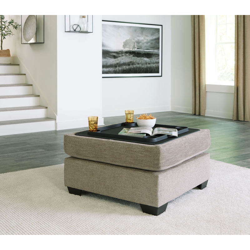 Creswell - Stone - Ottoman With Storage-Washburn's Home Furnishings