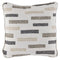 Crockett - Black/taupe/cream - Pillow (4/cs)-Washburn's Home Furnishings