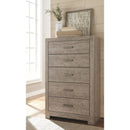 Culverbach - Gray - Five Drawer Chest-Washburn's Home Furnishings