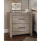 Culverbach - Gray - Two Drawer Night Stand-Washburn's Home Furnishings