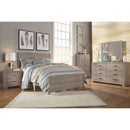 Culverbach - Gray - Two Drawer Night Stand-Washburn's Home Furnishings