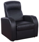 Cyrus - Home Theater Recliner - Black-Washburn's Home Furnishings