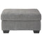 Dalhart - Charcoal - Oversized Accent Ottoman-Washburn's Home Furnishings